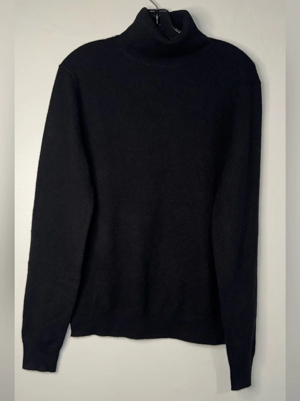 Saks Fifth Avenue Men's Black Turtleneck Sweater